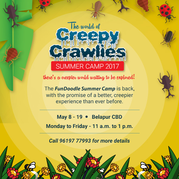 The FunDoodle Summer Camp is back, with the promise of a better, creepier experience than ever before. Come, enroll your child, for 10 days full of fun & exploration...