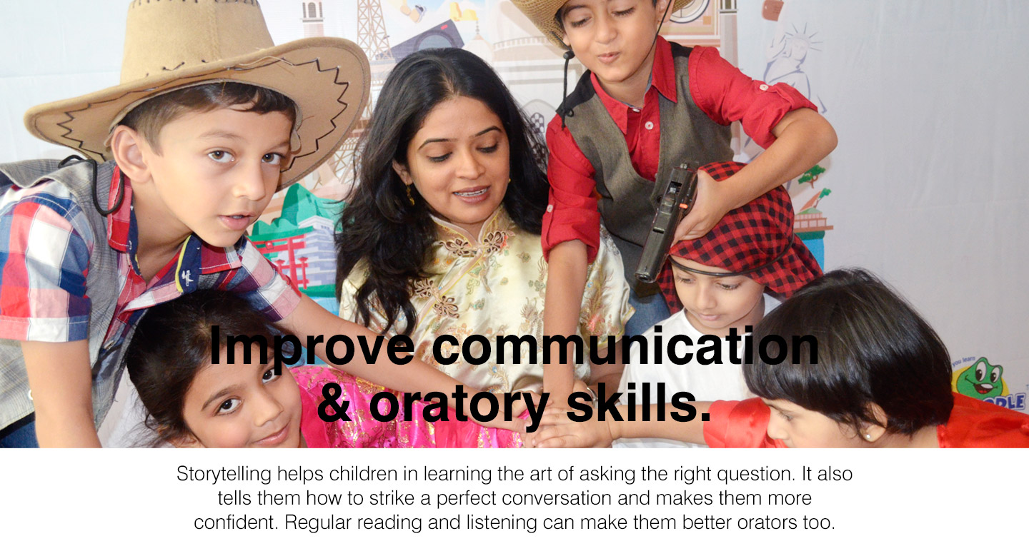 Story-Telling Classes in Belapur CBD and Kharghar - Improve communication and oratory skills.